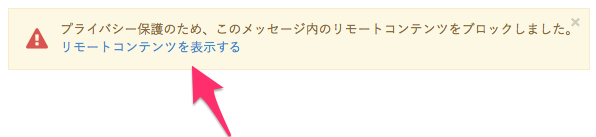 リモート画像の表示